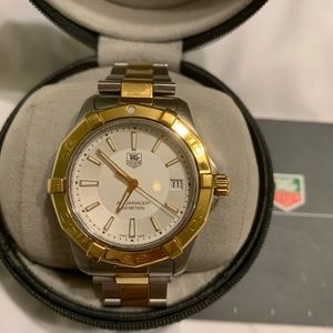 Tag Heuer Aquaracer 39mm watch.